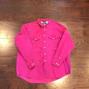 nautica corduroy button up